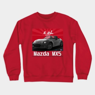 Mazda MX5 ND Black Crewneck Sweatshirt